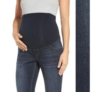 1822 denim maternity jeans size 28 Faux front pockets.